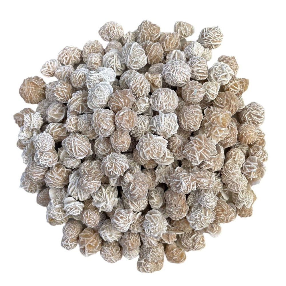 1 lb Mini Desert Rose Sand Selenite Gypsum Gemstone Crystal Baryte Rock Specimen